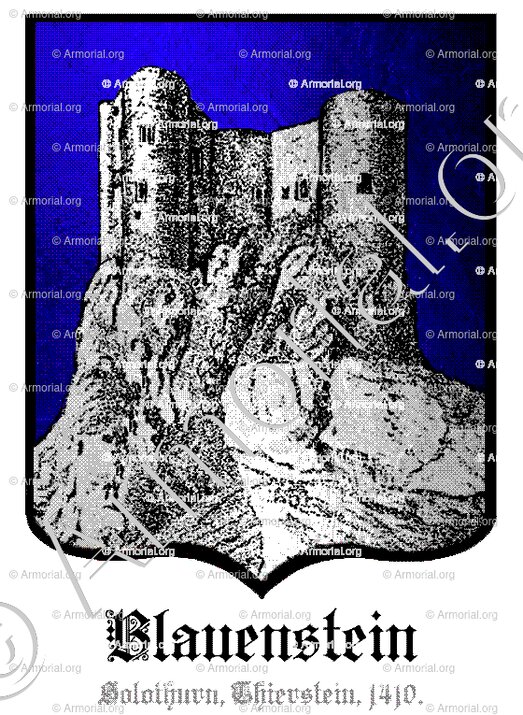 BLAUENSTEIN_Solothurn, Thierstein, 1410._Schweiz