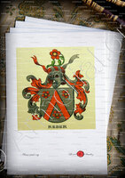 velin-d-Arches-REBER_Wappenbuch der Stadt Basel. (B. Meyer_Kraus, 1880)