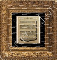 cadre-ancien-or-DE LA ROCHE CANILLAC_Auvergne_France