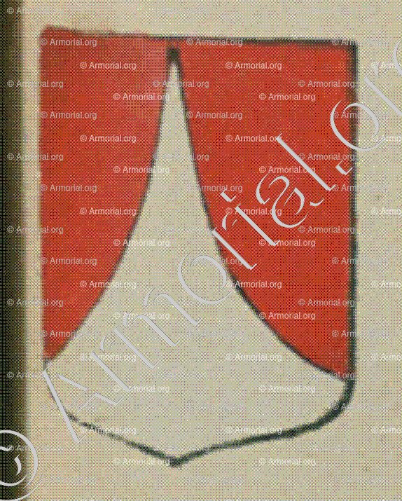 de BRINNIGKOFFEN de BOURONGNE (Alsace)_Blason enregistré sous le règne de Louis XIV_France