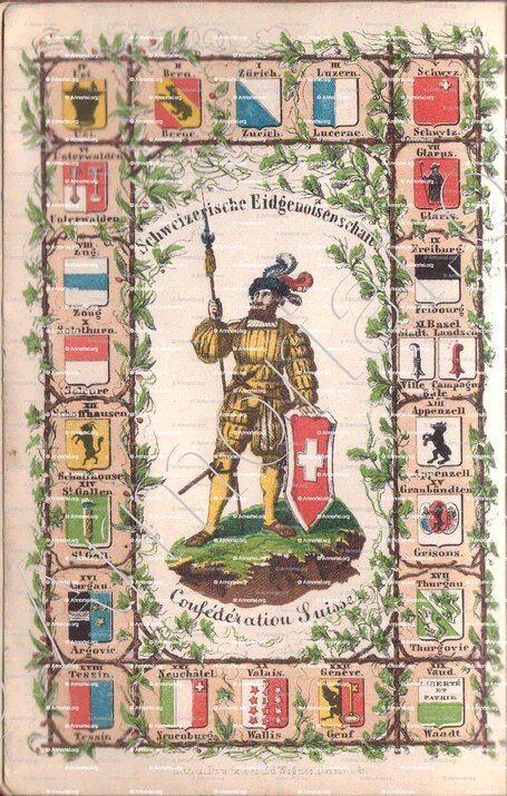 CONFEDERATION SUISSE_Armoiries_Suisse