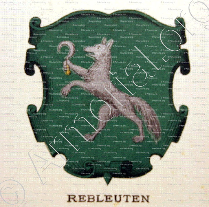 REBLEUTEN_Wappenbuch der Stadt Basel . B.Meyer Knaus 1880_Schweiz 