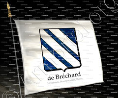 drapeau-de BRÉCHARD_Nivernais, Bourbonnais, Berry._France