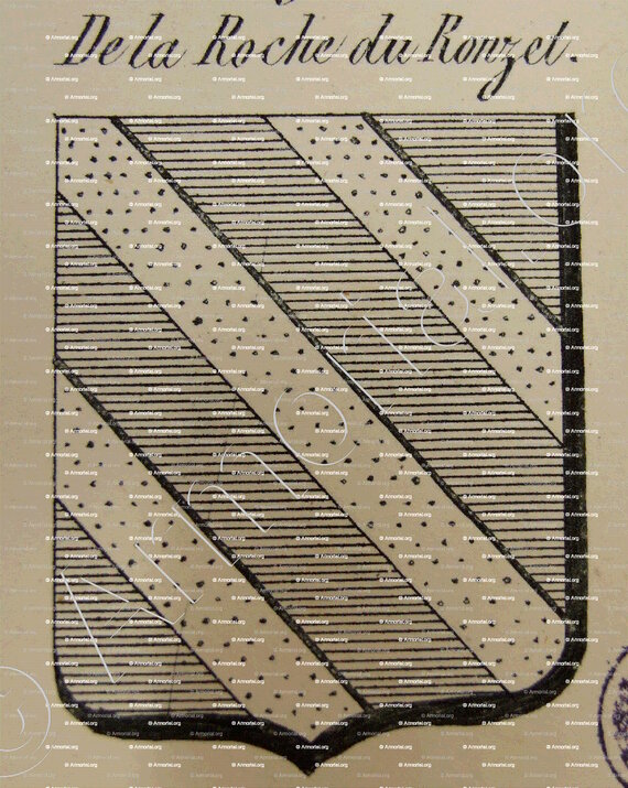 DE LA ROCHE DU RONZET_Auvergne_France