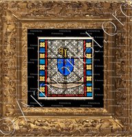 cadre-ancien-or-CHAPITRE DE LIMOGES_écusson de l'église de Limoges_France (1)