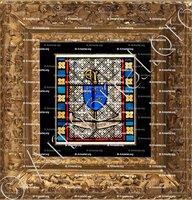 cadre-ancien-or-CHAPITRE DE LIMOGES_écusson de l'église de Limoges_France (1)