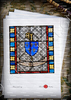 velin-d-Arches-CHAPITRE DE LIMOGES_écusson de l'église de Limoges_France (1)