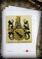 velin-d-Arches-REICH_Wappenbuch der Stadt Basel . B.Meyer Knaus 1880_Schweiz 