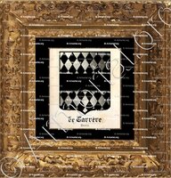 cadre-ancien-or-de CARRERE_Ledux et Exfos. Béarn, 1696._France.