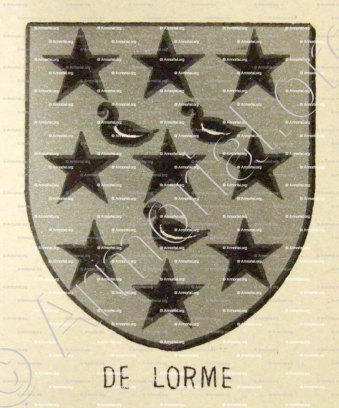 De LORME seigneur de Pagnat