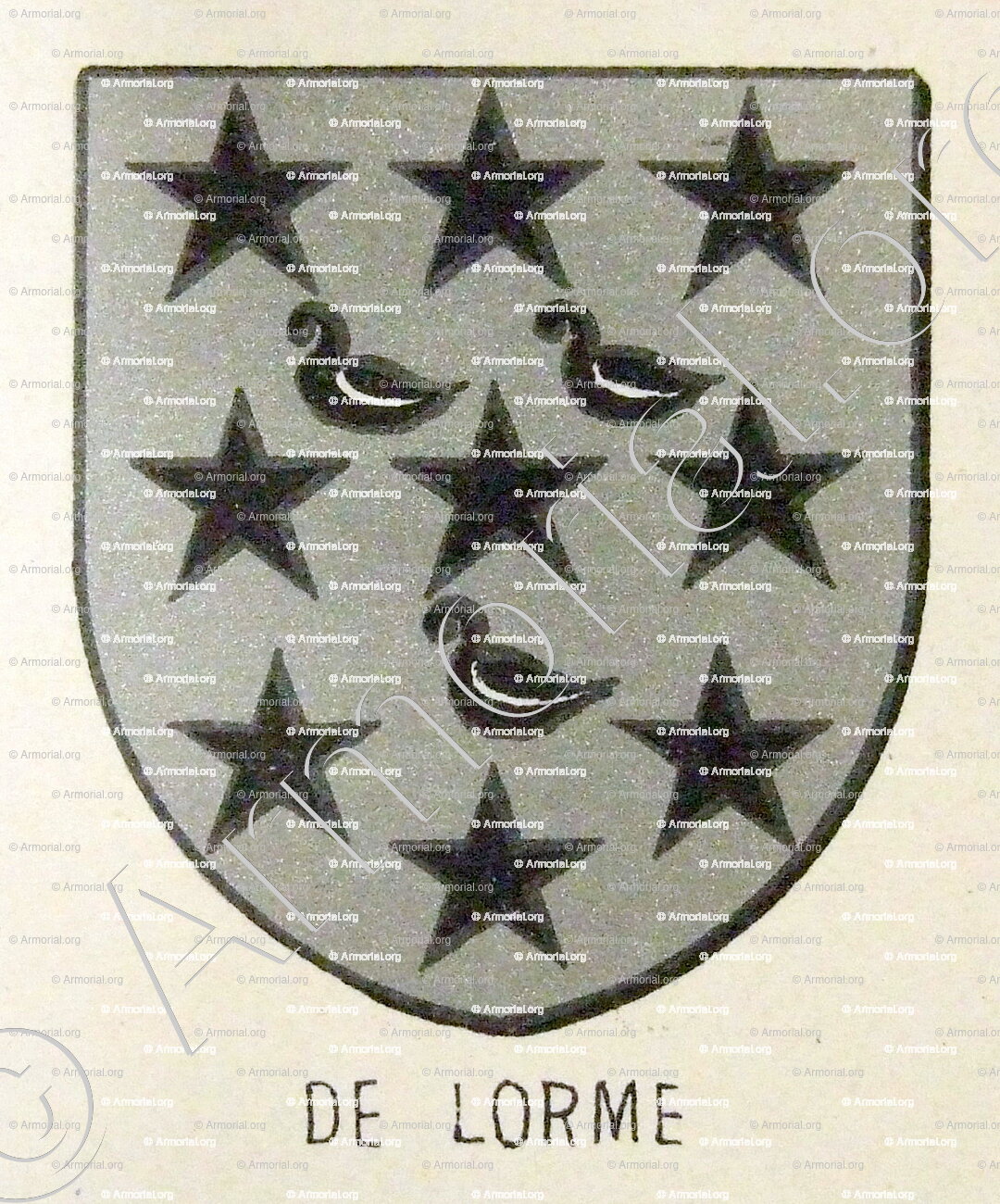 De LORME seigneur de Pagnat