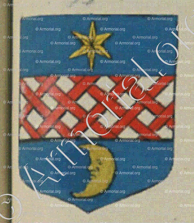 de BURCKEVALD fe du PRE de DORTAL (Alsace)_Blason enregistré sous le règne de Louis XIV_France