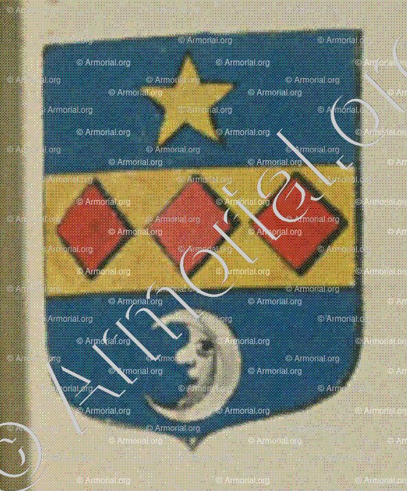 de BUREKWALDT (Alsace)_Blason enregistré sous le règne de Louis XIV_France