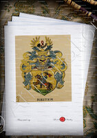 velin-d-Arches-REITER_Wappenbuch der Stadt Basel . B.Meyer Knaus 1880_Schweiz 