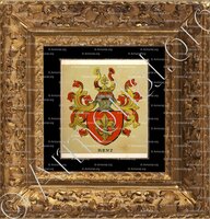 cadre-ancien-or-RENZ_Wappenbuch der Stadt Basel . B.Meyer Knaus 1880_Schweiz 