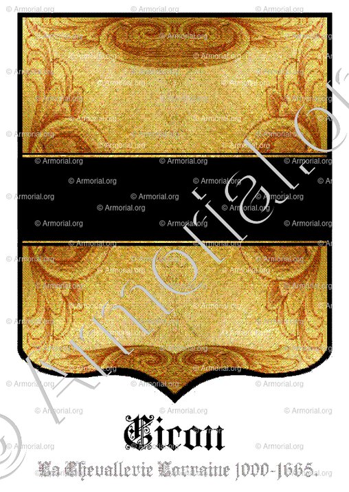 CICON_La Chevallerie Lorraine 1000-1665._France