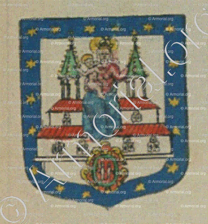 L'Abbaye de Lucelle (Alsace)_Blason enregistré sous le règne de Louis XIV_France 