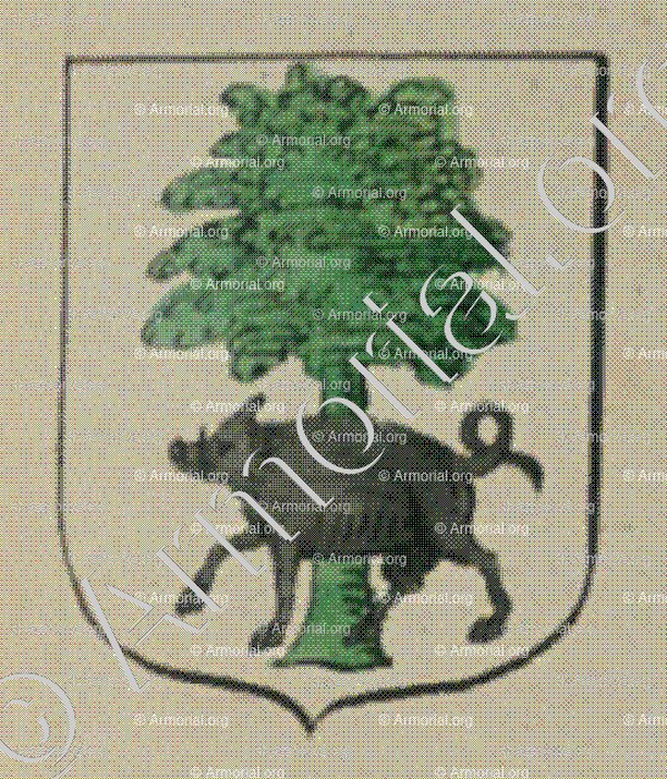 de CAISNE (Alsace)_Blason enregistré sous le règne de Louis XIV_France