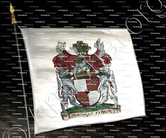 drapeau-SHERBORNE_Dutton de Sherborne. Cheshire, 1678._United Kingdom. ..