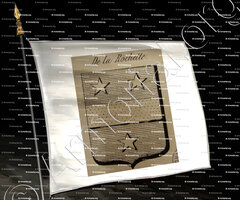 drapeau-DE LA ROCHETTE_Auvergne_France