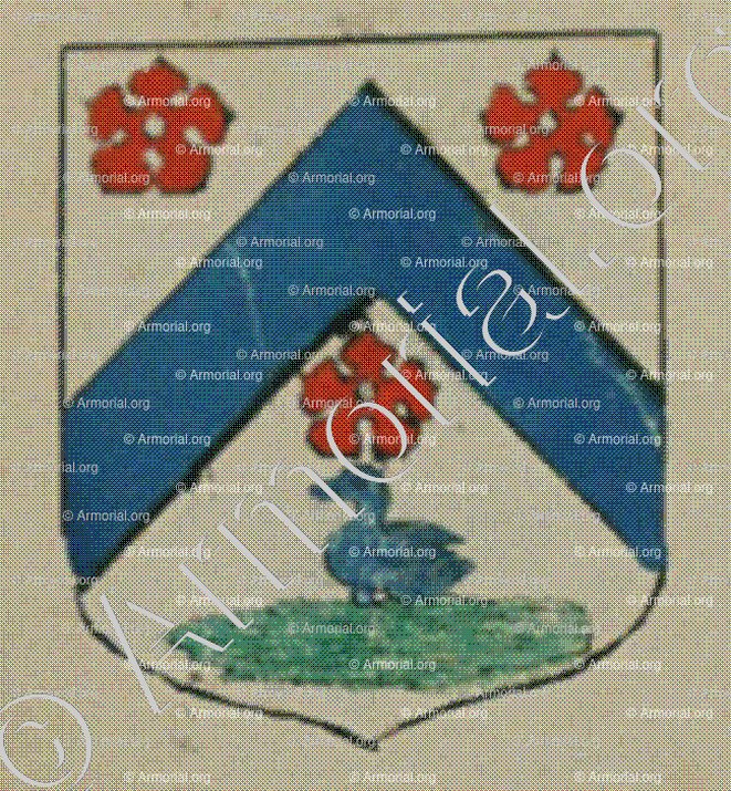 de CANAT (Alsace)_Blason enregistré sous le règne de Louis XIV_France