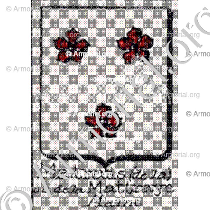 Matrais (de la) ou de la Mattraye__