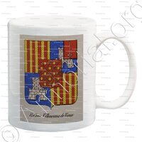 mug-HELION VILLENEUVE DE VENCE_Noblesse d'Empire._France
