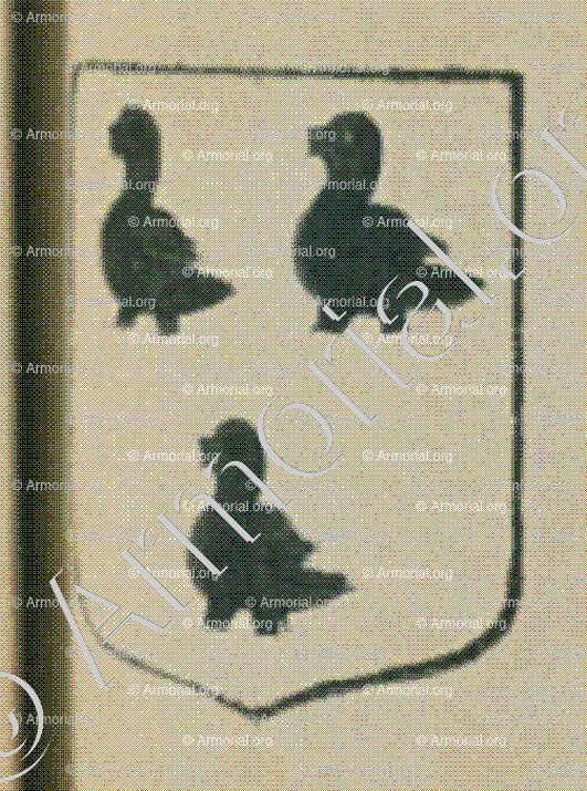 de CARVEL (Alsace)_Blason enregistré sous le règne de Louis XIV_France