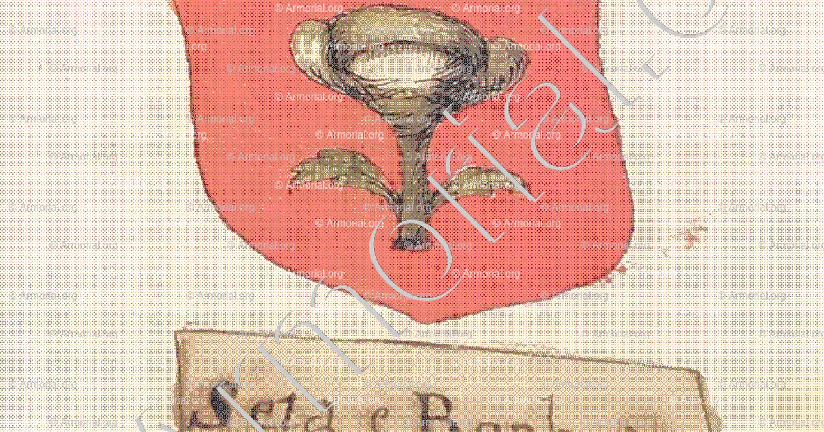 Self Bonbage SETA, e BONBAGE - Armoiries, blason, Etymologie et origine, nom de ...