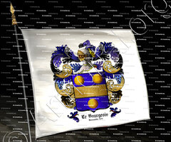 drapeau-LE BOURGEOIS_Normandie, 1696._France (ii)