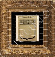 cadre-ancien-or-DE LA ROQUE DE BOUILLAC_Auvergne_France