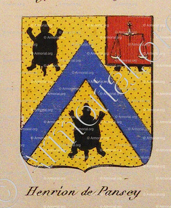 HENRION DE PANSEY_Noblesse d'Empire._France