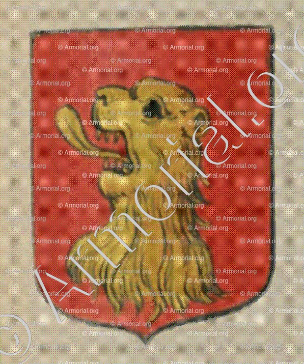 de CAUMONT (Alsace)_Blason enregistré sous le règne de Louis XIV_France