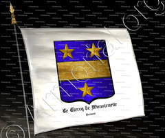 drapeau-LE CLERCQ DE MONSTRUELLE_Hainaut_Belgique (ii)