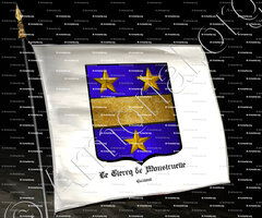 drapeau-LE CLERCQ DE MONSTRUELLE_Hainaut_Belgique (ii)