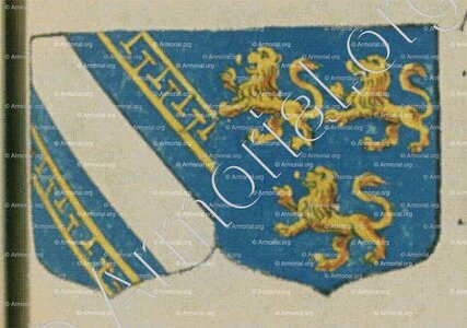 De CHAMPAGNE et de St MAURICE sa femme (Alsace)