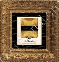 cadre-ancien-or-de JARRIE_Seigneur d'Aubière, de Clervaux._France