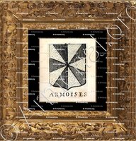 cadre-ancien-or-ARMOISES_Incisione a bulino del 1756._Europa