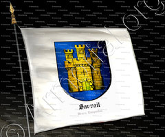 drapeau-SARRAIL_Béarn, Languedoc._France