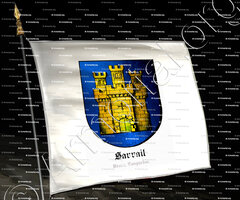 drapeau-SARRAIL_Béarn, Languedoc._France
