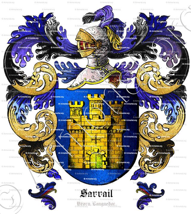 SARRAIL_Béarn, Languedoc._France.