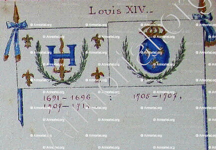 NIZZA 1691-1707, LOUIS XIV