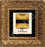 cadre-ancien-or-de ROTHBERG_Alsace,  Franche-Comté._France