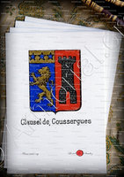 velin-d-Arches-CLAUSEL de COUSSERGUES_Noblesse française (gravure du 19 e. s.)_France