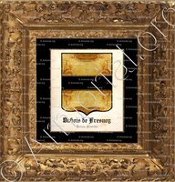 cadre-ancien-or-DUBOIS de FRESNOY_Artois, Picardie._France