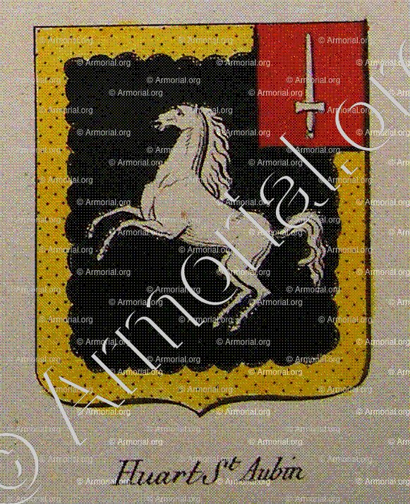 HUART SAINT AUBIN_Noblesse d'Empire._France