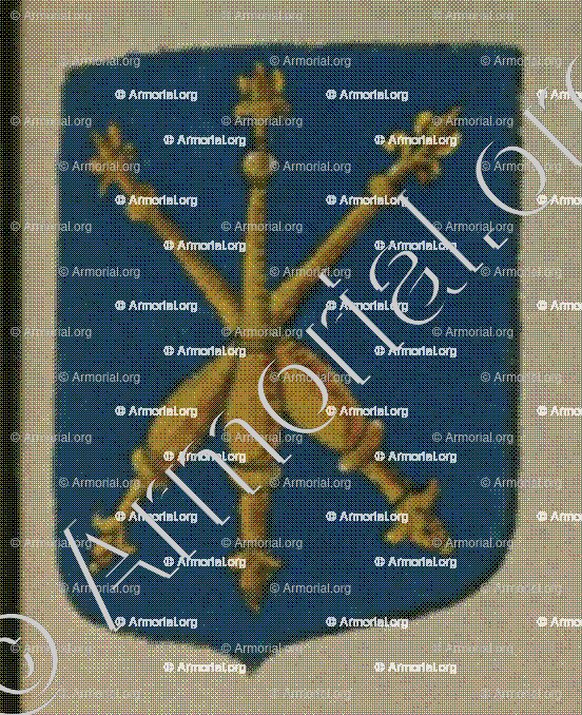 L'Abbé de Marmoustier (Alsace)_Blason enregistré sous le règne de Louis XIV_France 