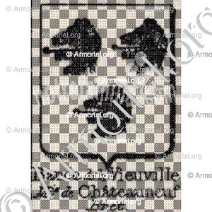 Baude de la Vieuville Mis. de Châteaune