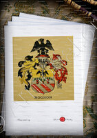 velin-d-Arches-ROGNON_Wappenbuch der Stadt Basel . B.Meyer Knaus 1880_Schweiz 