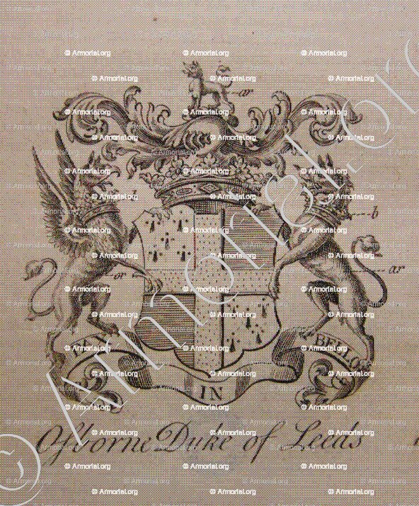 OSBORNE Duke of LEEDS_The Peerage England, 1779._England